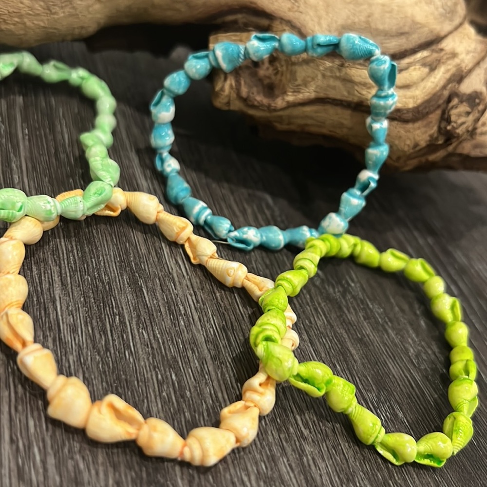 Shell ankle bracelets - Picture 4 of 4